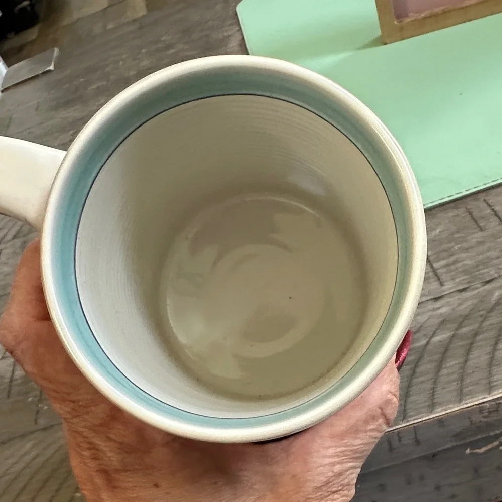 Pier 1 Imports Multicolor Ceramic Mug